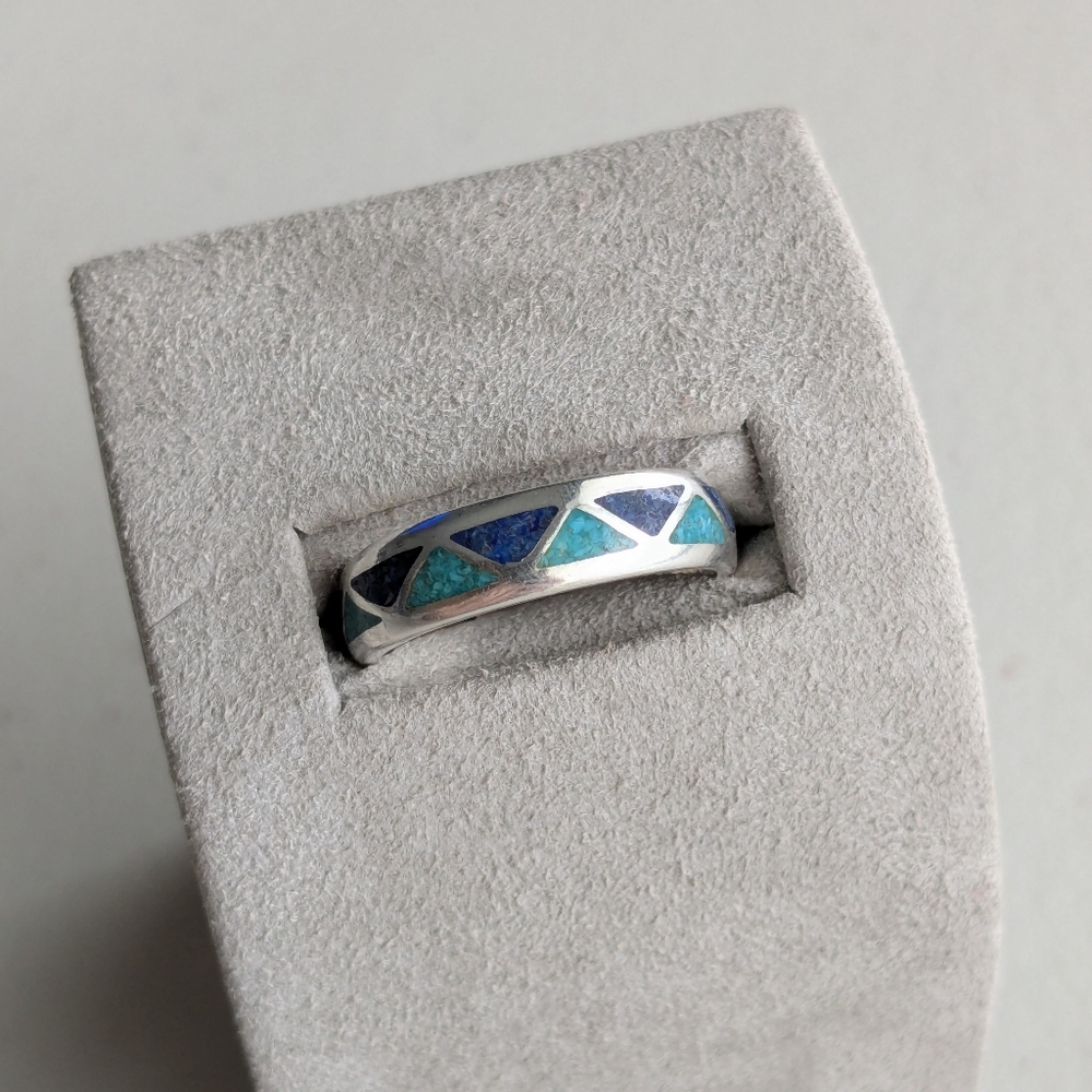 Turquoise Sterling Navajo Ring